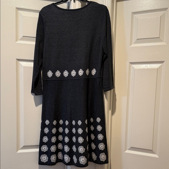 NWT Sweater Dress Cottage Core Curve Hugging, Hour Glass Modern Twee Slimming L - Picture 10 of 16
